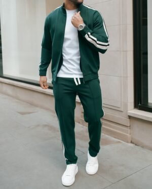 Ensemble Pantalon + Jacket à col montant